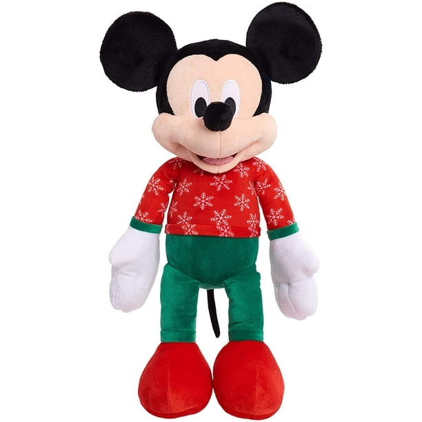 Medium 17 Disney Store Exclusive 2020 Mickey and Minnie Mouse Holiday Plush Toys Set 